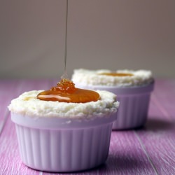 Curd Mousse with Honey