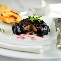 Goose Liver in Red Wine Jelly