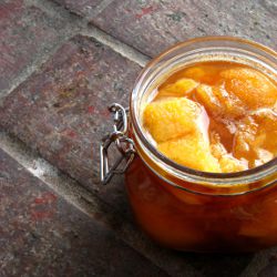 Quince and Cinnamon Compote