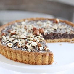 Nutella with Hazelnut Tart