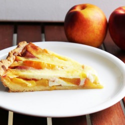 Nectarine Tart