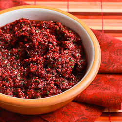 Low-Sugar Fresh Cranberry Salsa