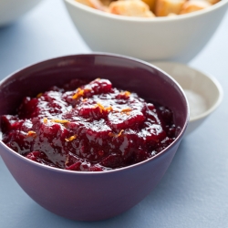 Cinnamon Infused Cranberry Sauce