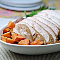 Oolong Marinated Turkey Breast