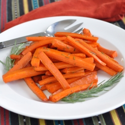 Apple Cider Roasted Carrots