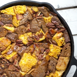 Baked Pumpkin French Toast Casserole