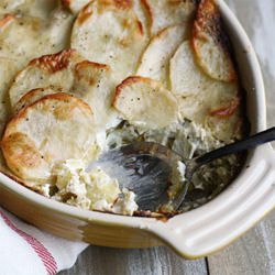 Artichoke, Leek and Potato Casserole