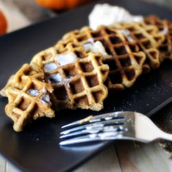 Pumpkin Pie Waffles