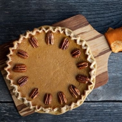 Black-Bottom Maple Pumpkin Pie