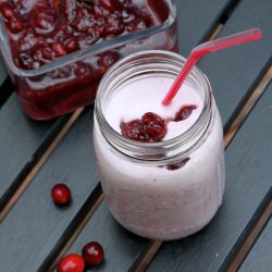 Cranberry Sauce Shake