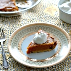 Red Kuri Squash Pie