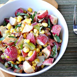 Roasted-Potato and Sweet Corn Salad