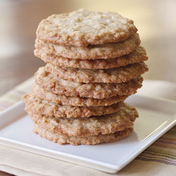 Thin Crispy Oatmeal Cookies