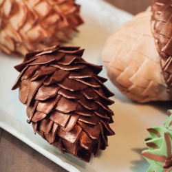 Elegant Autumn Rice Crispy Treats