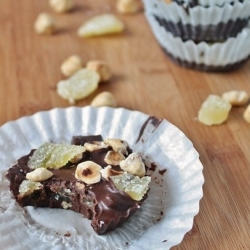 Hazelnut & Candied Ginger Bark