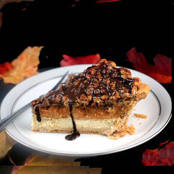 Cheesecake Pumpkin Pecan Pie