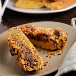 Pumpkin Chocolate Biscotti