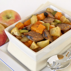 Apples, Squash, & Sausage