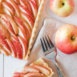 Apple and Lemon Curd Tart