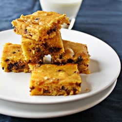 Pumpkin Chocolate Bars