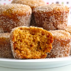 Baked Apple Cider “Donut Holes”