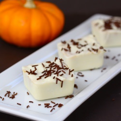 White Chocolate Pumpkin Pie Cups