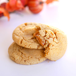 Caramel Apple Cider Cookies