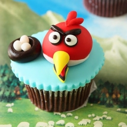 Angry Birds Cupcakes