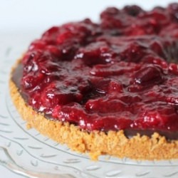 Cranberry Fudge Pie