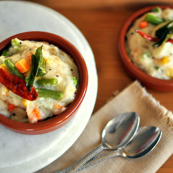 Salty Porridge: Vegetable Upma