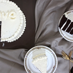 Six Layer Chocolate Rum Cake