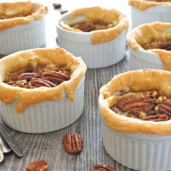 Rustic Ramekin Pecan Pies