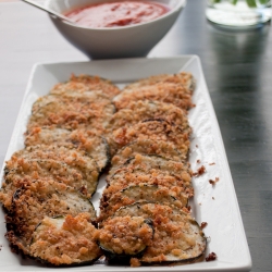 Zucchini Parmesan Crisps