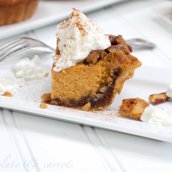 Miniature Gingersnap Pumpkin Pies