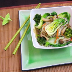 Shirataki Noodles with Vegetables