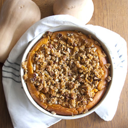 Butternut Squash & Carrot Soufflé