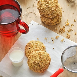 Cookies with Tahini & Walnuts