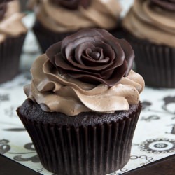 Dark Chocolate Roses