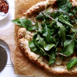 Potato & Arugula Pizza