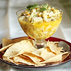 Peruvian Ceviche with Aji Amarillo