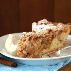 Apple Tart w/ Almond Streusel