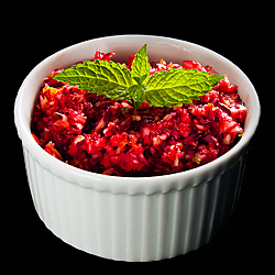 Cranberry Relish with Jalapeño