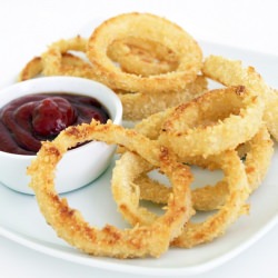 Oven-Fried Onion Rings