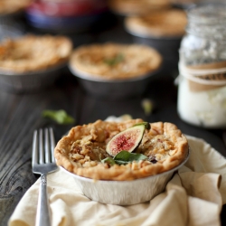 Fig Goat Cheese Pie