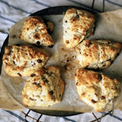 Chocolate Cream Scones