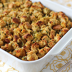 Cornbread Dressing with Fresh Herbs