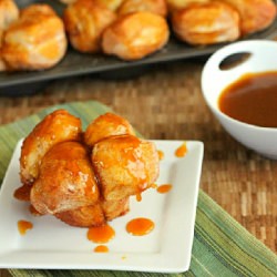 Pumpkin Caramel Monkey Bread Muffin