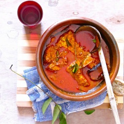 Claypot Fish Curry with Coconut Milk