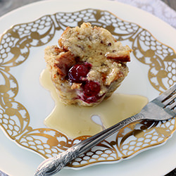 Cranberry French Toast Muffins