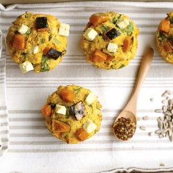 Pumpkin and Feta Muffins